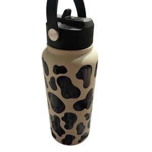 Cow Print Stainless Steel Vacuum Insulated Water Bottle